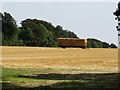 A harvested field near Great Tew in OX7 4JP