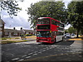 Bus on Cromwell Lane, Bartley Green in B32 3JS