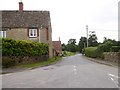 The road to Long Newnton church in GL8 8RJ
