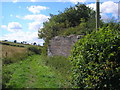 Remains of a bridge on the East Fife Railway line in KY8 5NJ