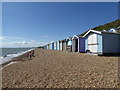 On part of the beach at Milford-on-Sea looking west in SO41 0NF