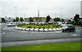 Roundabout beside Glasgow Fort in G34 9PT