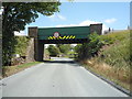 Railway bridge over the A682, Newsholme in Newsholme