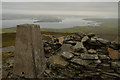 Ordnance Survey Trig Point on Bressay, Shetland in ZE2 9ER