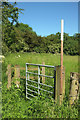 Gate, Ripon Loop Nature Reserve in HG4 5XH