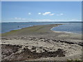 Sandbank on the seashore in SO41 8AE