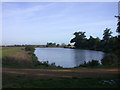 Reservoir near Highflyer's Farm in CB7 4RA