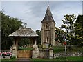 Stoke Lacy church and lych gate in HR7 4HH