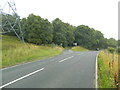 The A5104 at the turn-off to Pant in LL11 3AH