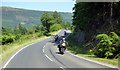 Motorcyclists on the B836 road in PA23 8QW