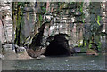 A sea cave on the Berwickshire Coast in TD15 1TU
