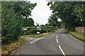 Road junction, Edingthorpe Green in NR28 9ST