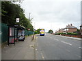 Bus stop and shelter on North Hylton Road, Sunderland in SR5 2BX