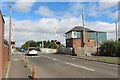 Level crossing, South Newsham Road, Blyth in NE24 4HA