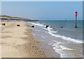 The beach at Eccles on Sea in NR12 0TA