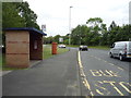 Bus stop and shelter on Chowdene Bank in NE11 0EU