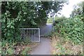 Footpath from Sileby Road to Hay Hill Industrial Estate in LE12 8LD