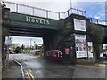 Old Railway Bridge over Entrance to Hoult's Yard in NE8 3AF