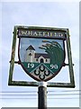 Whatfield village sign in IP7 6RZ