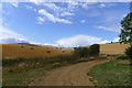 Bridleway south of Quaker's Spinney in LE15 9AR