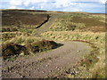 Moorland track at Coplie Burn in PA11 3SL