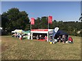Animal welfare charities' stands at Gatcombe Park in GL6 9AY