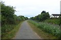 Towpath near the Ribble Link junction in PR2 1YG
