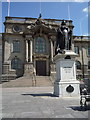 Queen Victoria statue outside the town hall, South Shields in NE33 1RB