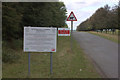 Signs at Kintbury gate in RG17 0UU