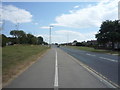 Cycle path beside Campbell Park Road, Hebburn in NE31 2DJ
