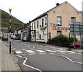 Zebra crossing, Ogwy Street, Nantymoel in CF32 7SH