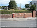 Brick wall on Dipe Lane, West Boldon in NE36 0JG