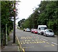 Aber Road bus stop, Nantymoel in CF32 7AQ