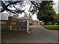 Entrance, Colyton Grammar School in Colyford