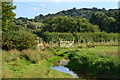 River Dun below Park Farm in SP5 1JL
