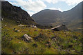 Looking towards Liathach from the path to Coire Mhic Fhearchair in IV22 2ET