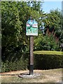 Village sign, High Easter in CM1 4QR