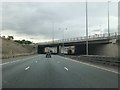 M62 crossing A1(M) at Ferrybridge in WF8 2FJ
