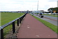 Cyclepath along the A193 Road in NE26 4NS