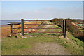 Gate on Humber Bank Footpath in DN19 7ET