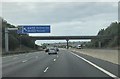 Footbridge over M1 near Staveley in S43 3FG