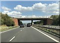 A600 road bridge across A421 in MK42 0XD