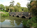 Bridge over River Brue at West Lydford in TA11 7BZ