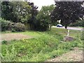 Roadside stream by the London Road in PE7 3AD