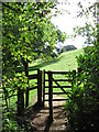 Stile in the Plas Newydd estate in LL56 4JP