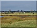 Looking back to Orford from Orford Ness in IP12 2NY