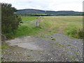 View north over fields at West Brathens, with the Hill of Fare in the distance in AB31 4DA
