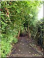Footpath in Alderley Edge in SK9 7AJ