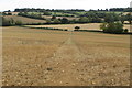 Bridleway down towards Newbottle in OX17 3QN