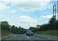 A488 at Pontesbury village boundary in SY5 0FP